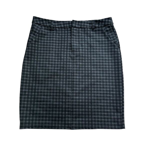 KUT from the Kloth black & gray plaid pencil skirt size 10 - Picture 1 of 8